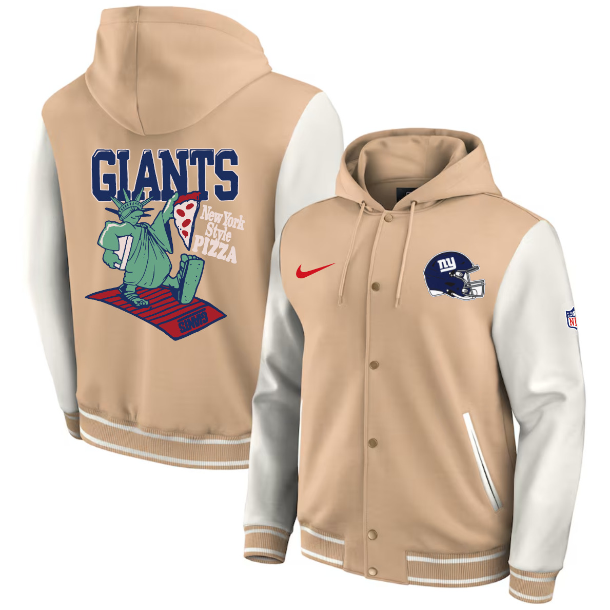 Men 2025 NFL New York Giants jacket syle 1->nfl jacket->Sports Accessory